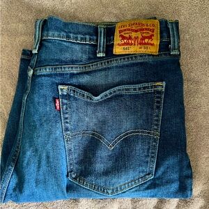 Levi's 541 Denim Relaxed Fit Jean shorts in used condition
